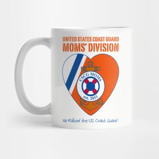 USCG Mom's Division Logo Mug